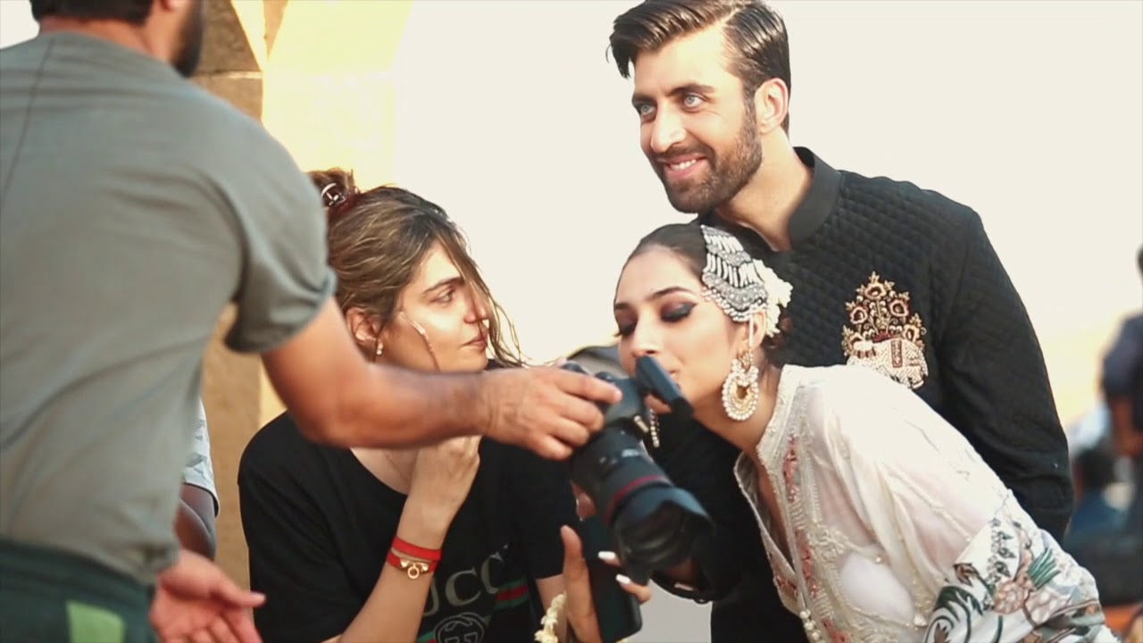 Shehla Chatoor BTS 
