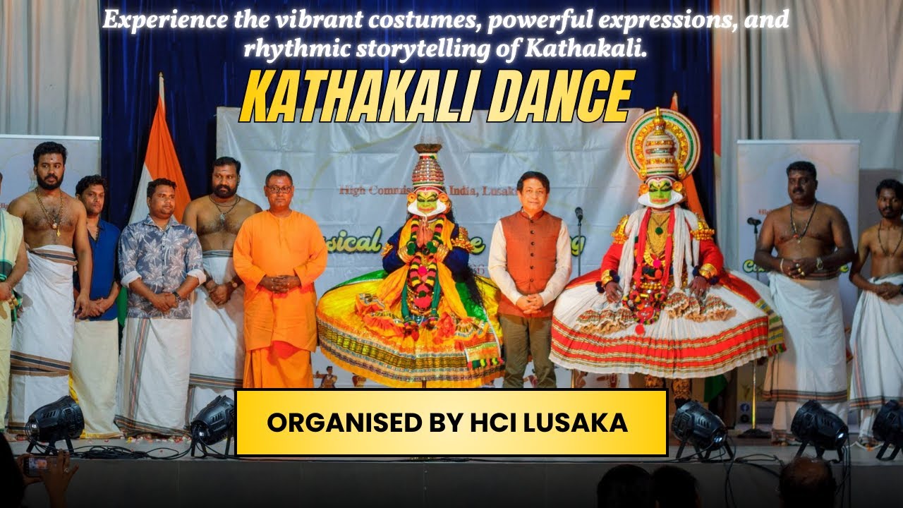 Kathakali Dance | Organised by the HCI, Lusaka | Classical Dance Evening