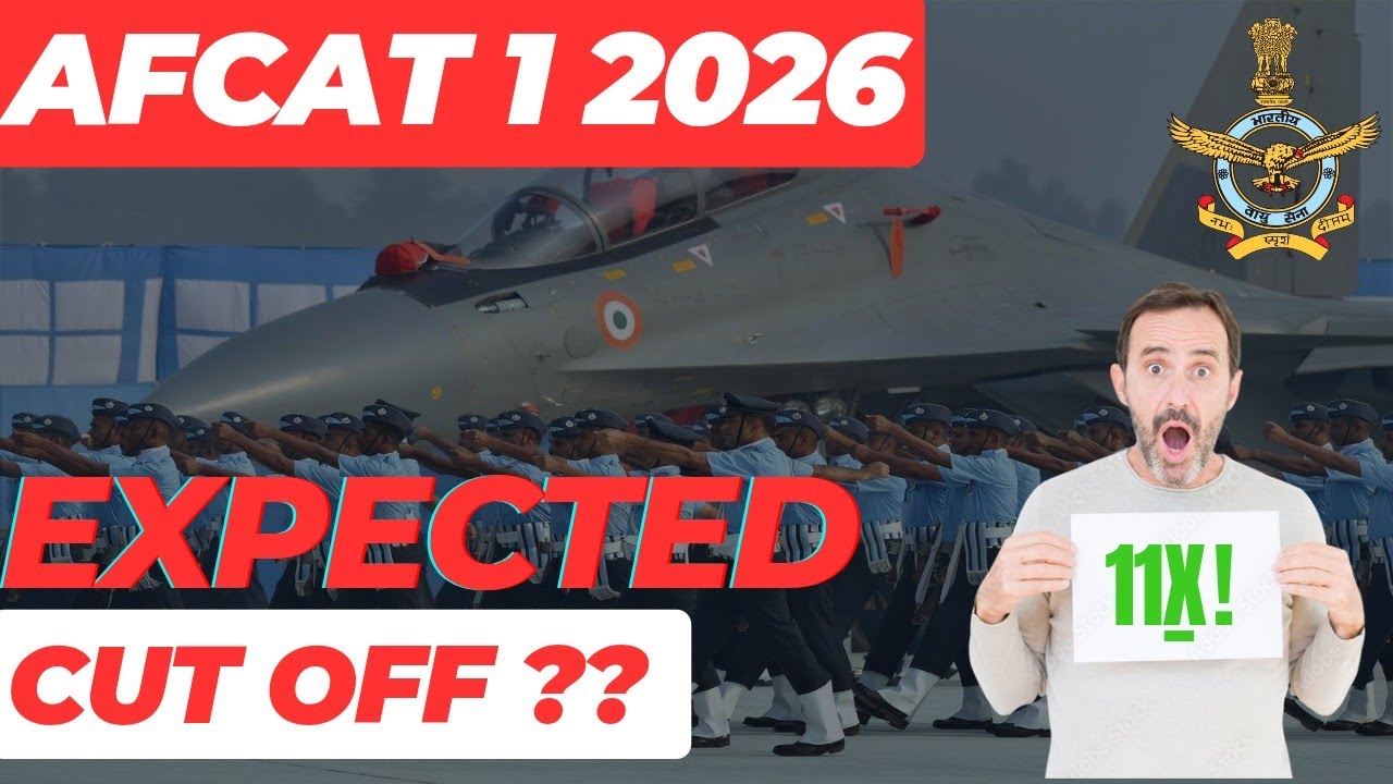 AFCAT 1 2026 Expected Cut Off | AFCAT 1 2026 | Plus Prep Defence |