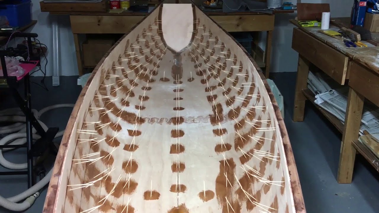Sassafras 12 - First Boat Build - Episode 9 - Prep for interior fiberglass