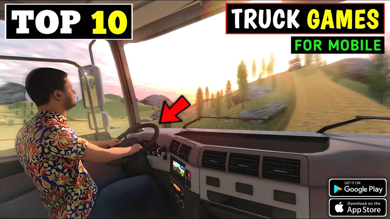 🚚Top 10 Truck Driving Games for Mobile | Best Truck Simulator Games for Android 2025