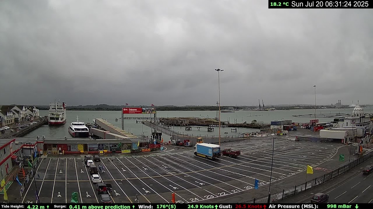 [20250720] Red Funnel Ferry to Isle of Wight, Southampton, UK