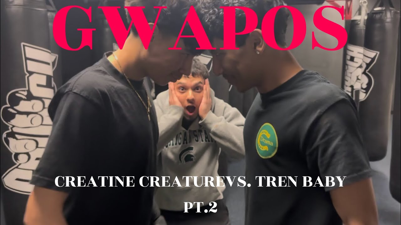 GWAPOS GO TO THE GYM, CREATINE CREATURE VS. TREN BABY PT.2, & BASKETBALL TROLLING