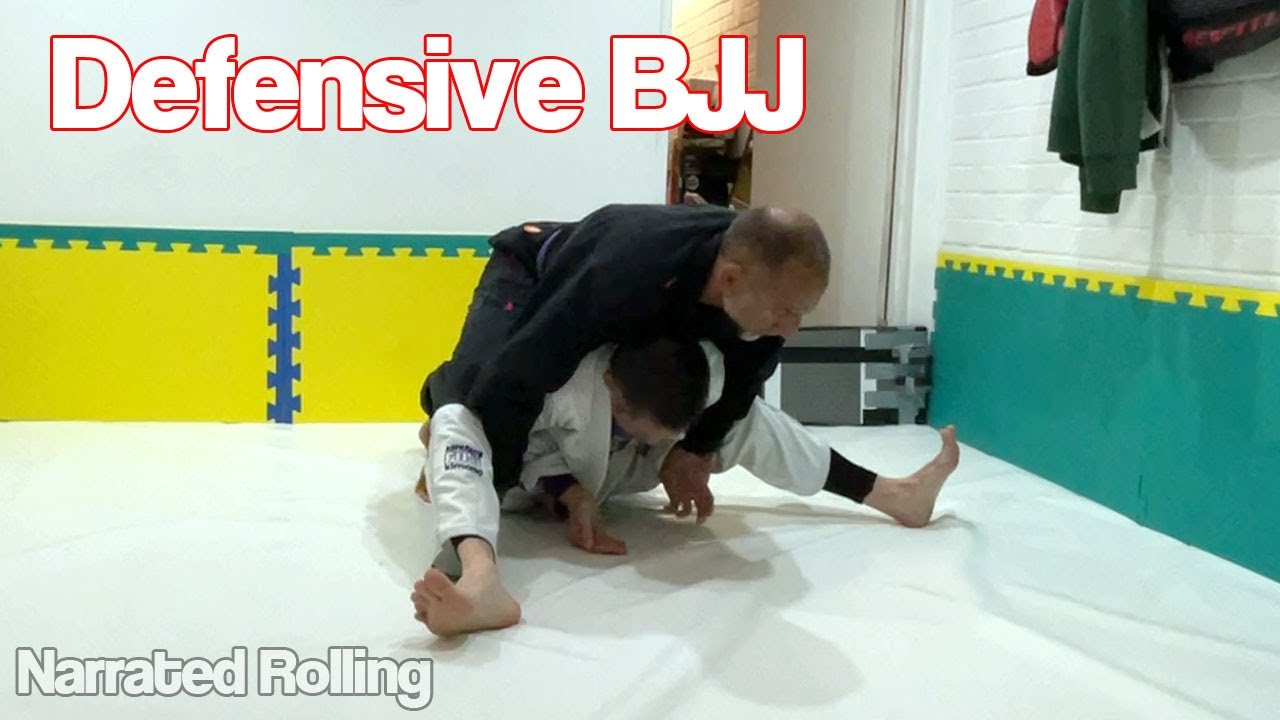 Narrated Rolling: Defensive BJJ (Running Man, Hawking, Turtle, Panda)
