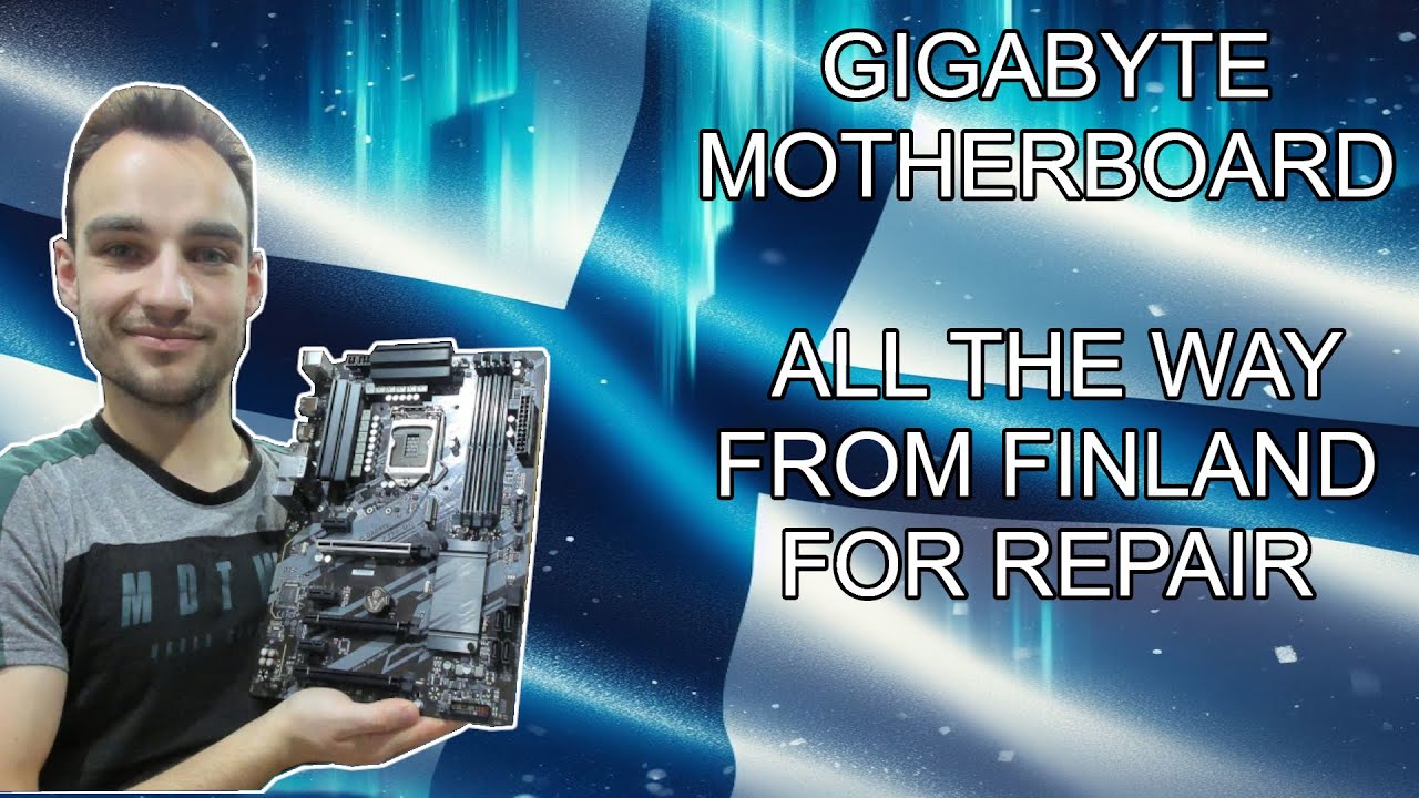 GIGABYTE Z390 ИЗ ФИНЛЯНДИИ ДО РЕМОНТА | РЕМОНТ МАТЕРИНСКОЙ ПЛАТЫ Z390 UD