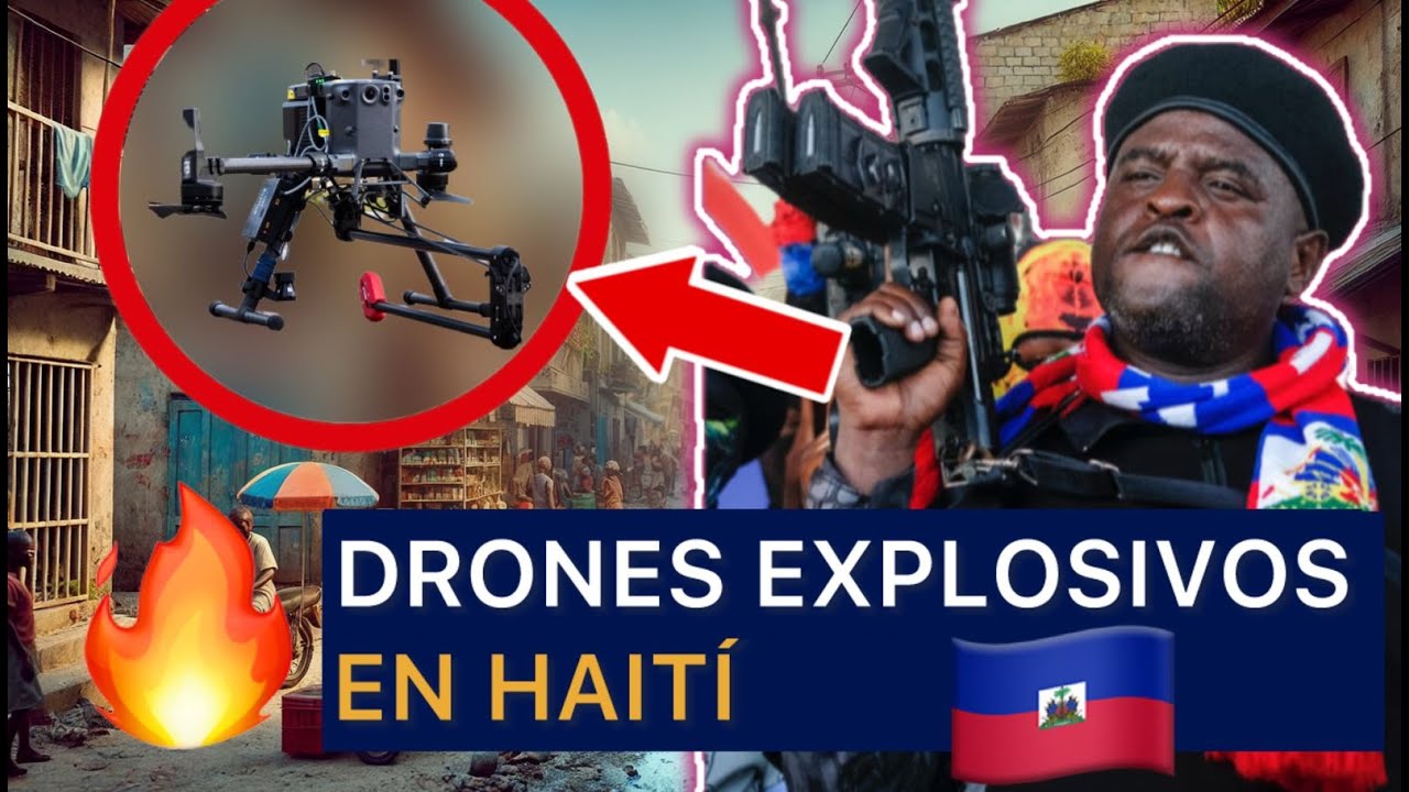 🔥 ¡BOMBAZO! El temido ‘BARBECUE’ Amenaza con DRONES EXPLOSIVOS y REVUELTA en Haití