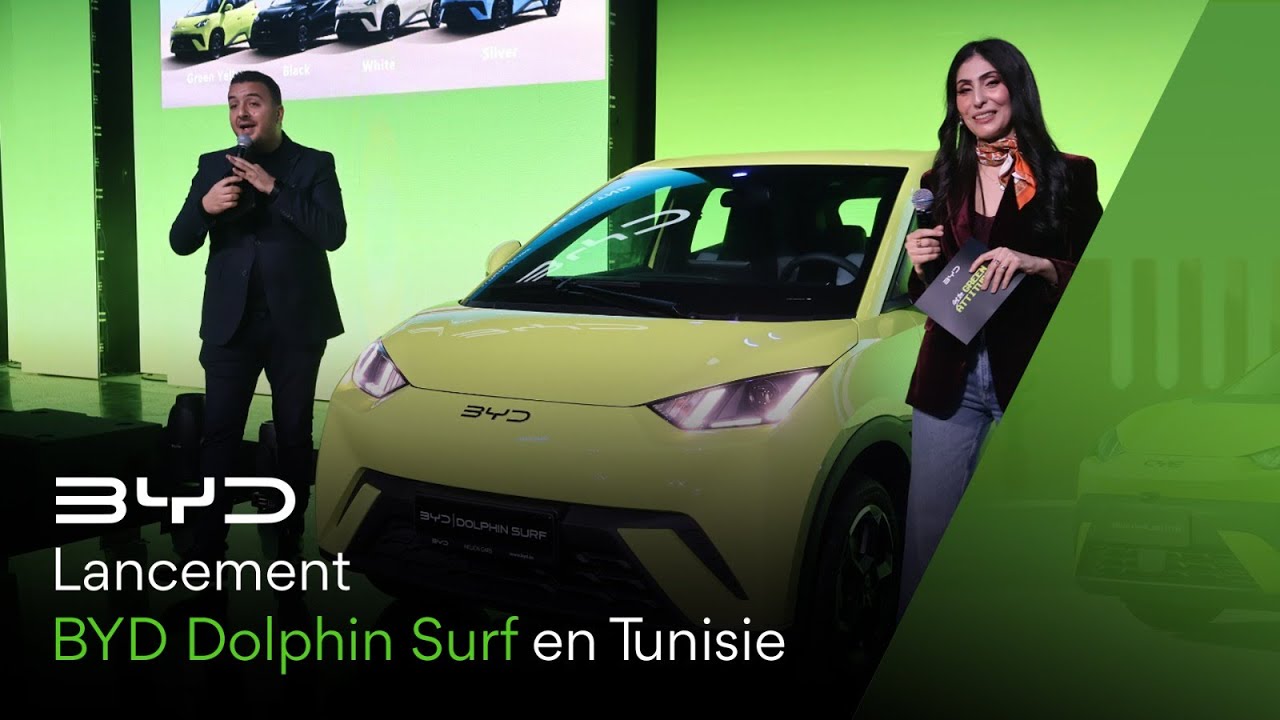 Lancement BYD Dolphin Surf en Tunisie