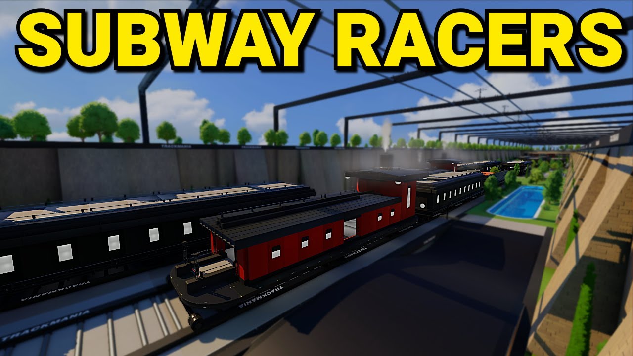 TRAIN RACING Christmas Cup of the Day! - Trackmania