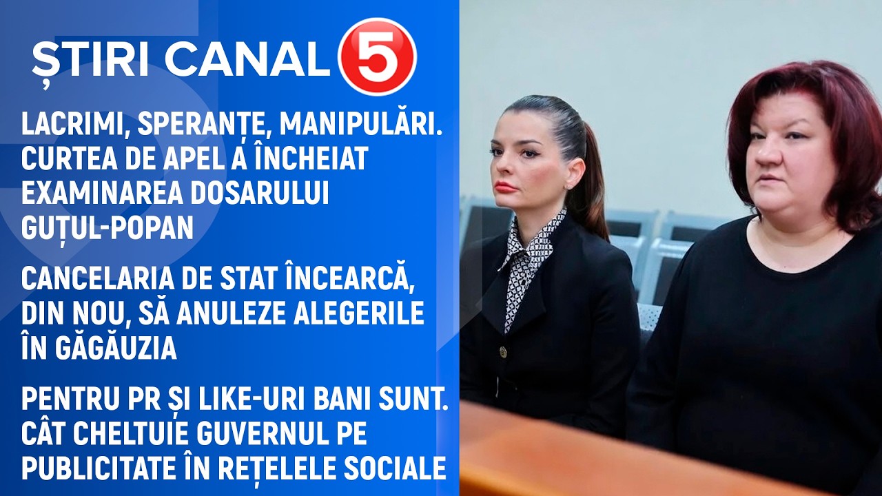 Știri Canal5 19 03 2026 18:00