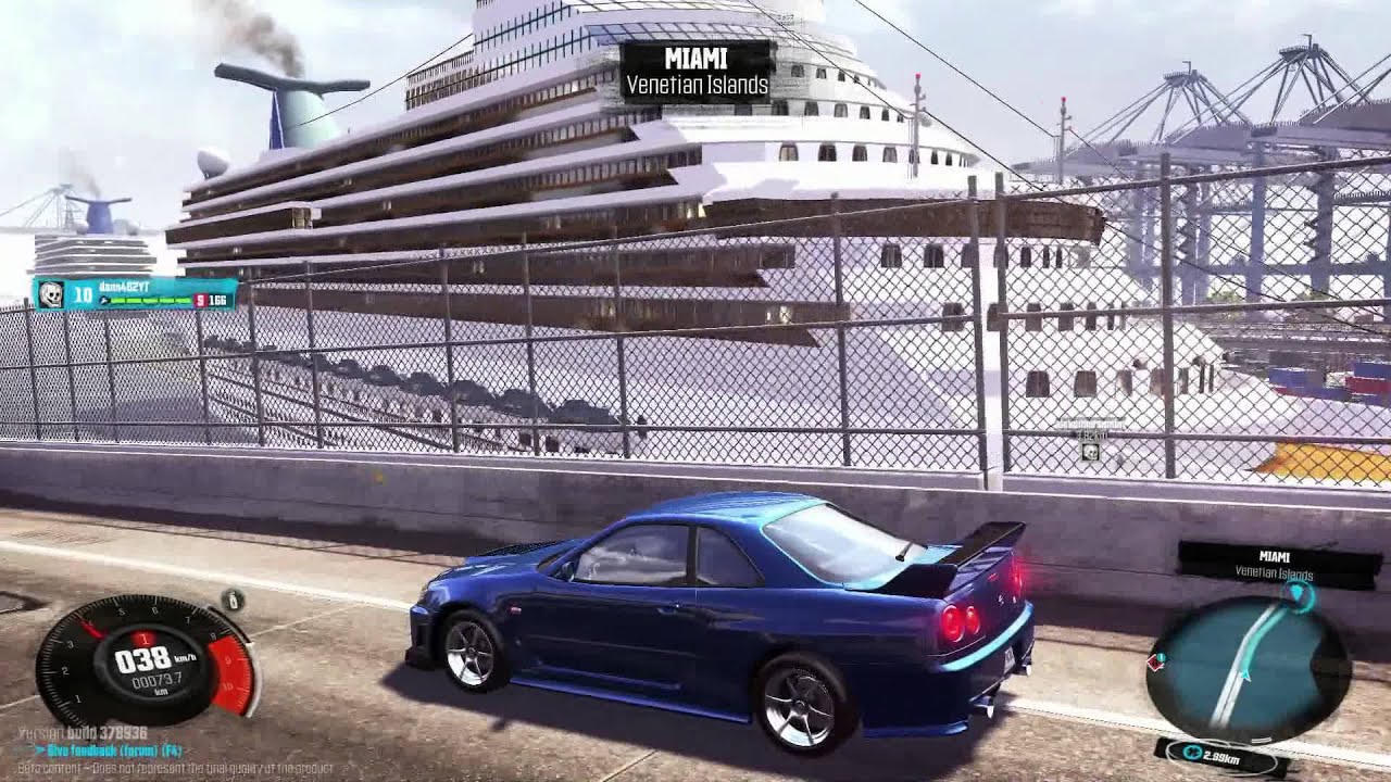 The Crew - Driving around in Miami Gameplay HD