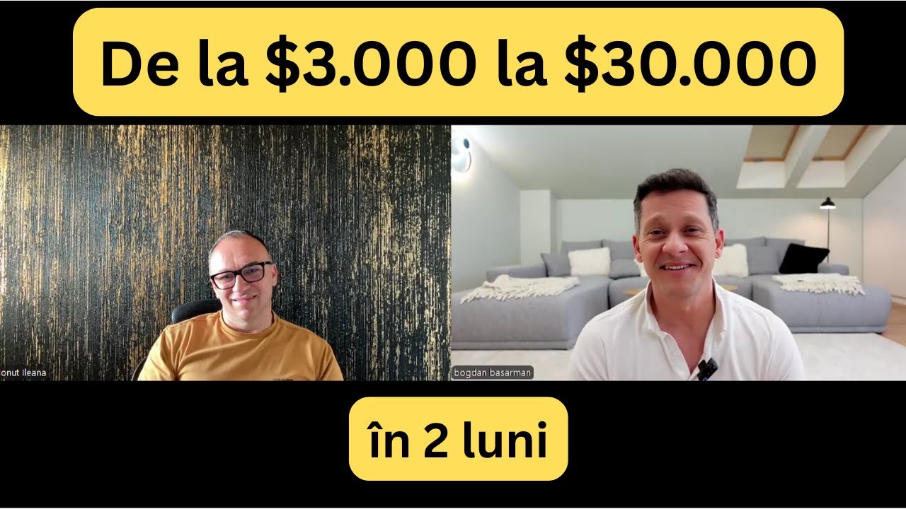 De la $3.000 la $30.000 în 2 luni, fără experiență – Cum a reușit un membru Next Invest?