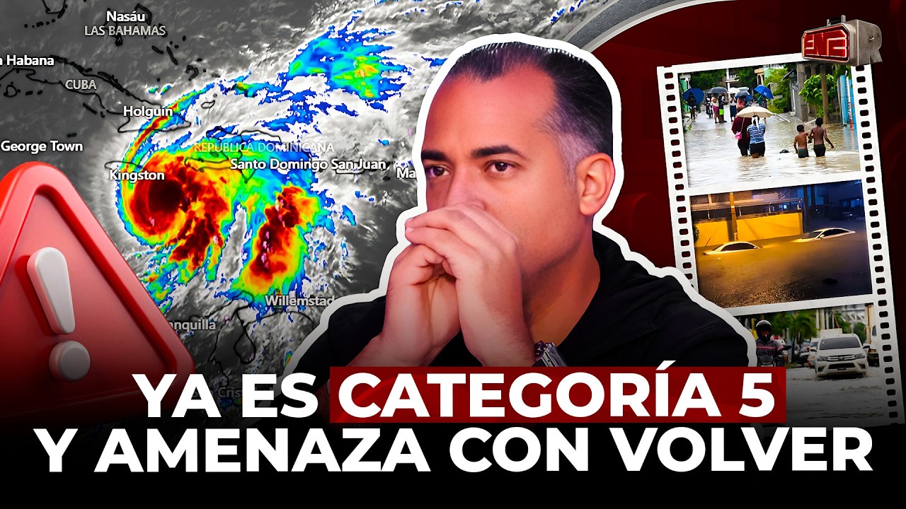 MELISSA ERRÁTICA YA ES CATEGORÍA 5 Y AMENAZA CON VOLVER A REPÚBLICA DOMINICANA