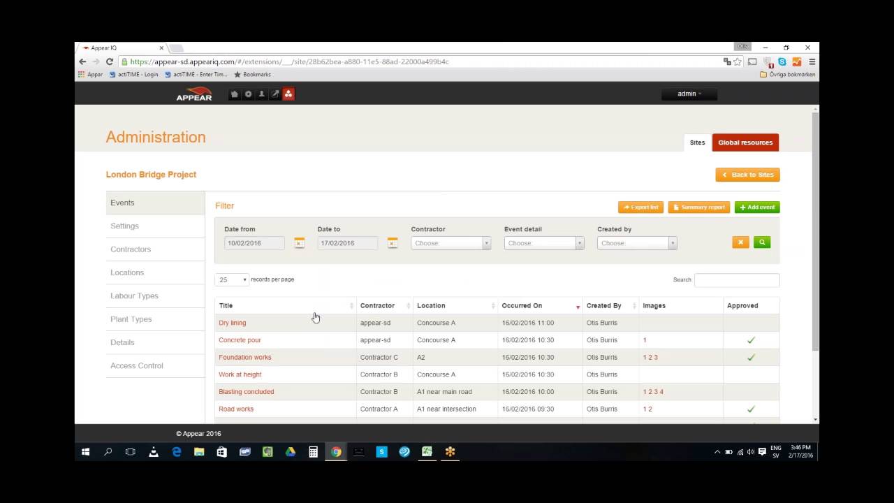 Tips and Tricks 5 : Administration. Adding new site diary users to the system