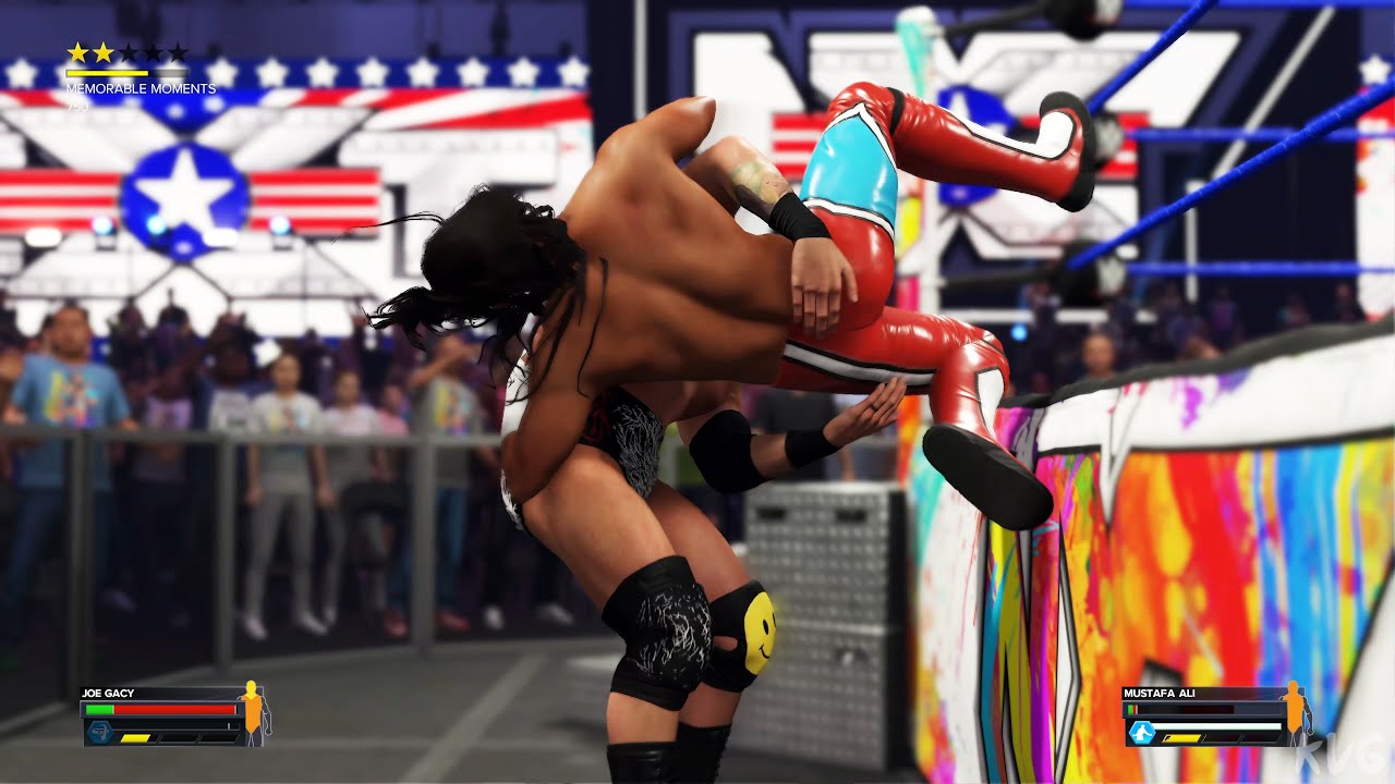 WWE 2K23 - Joe Gacy vs Mustafa Ali - Gameplay (PS5 UHD) [4K60FPS]