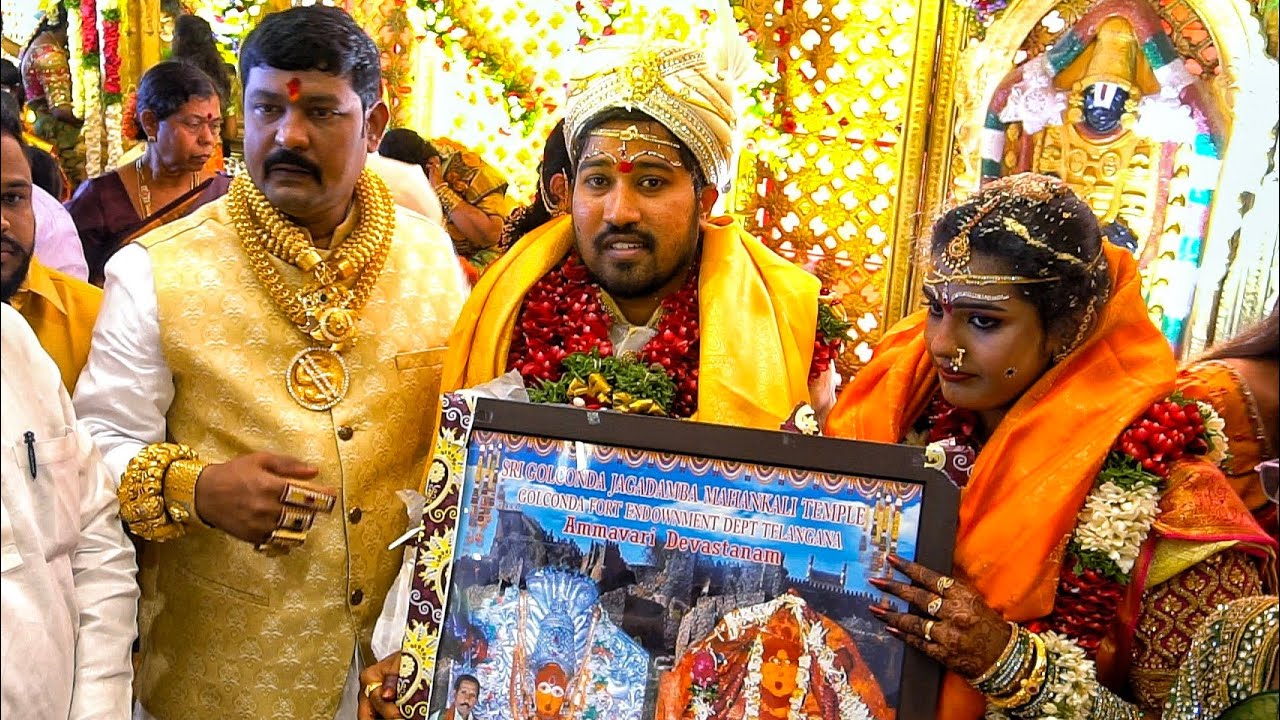 Gold Man Shravan ANA Daughter Marriage Videos | Gold Man Shravan ANA Daughter Marriage