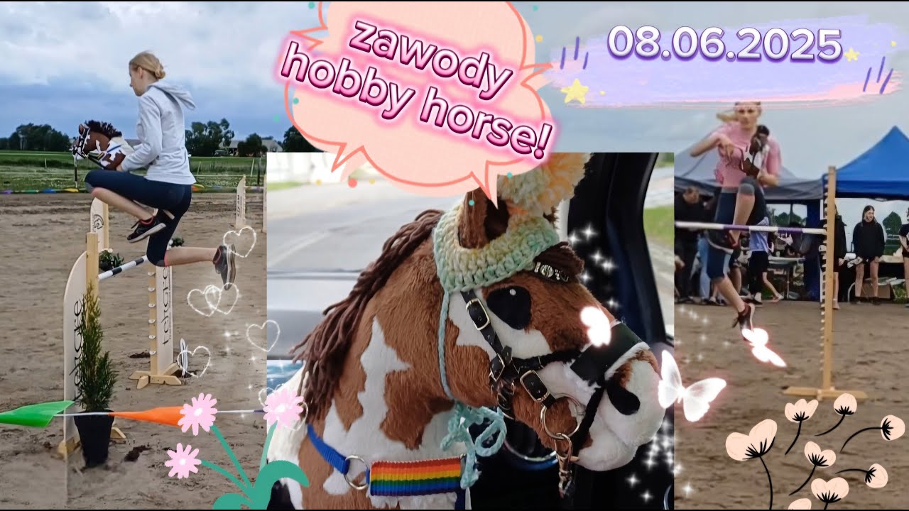 ✨️❤️Vlog z zawodów hobby horse❤️✨️pokazuję nowego hobby horse!?🐴