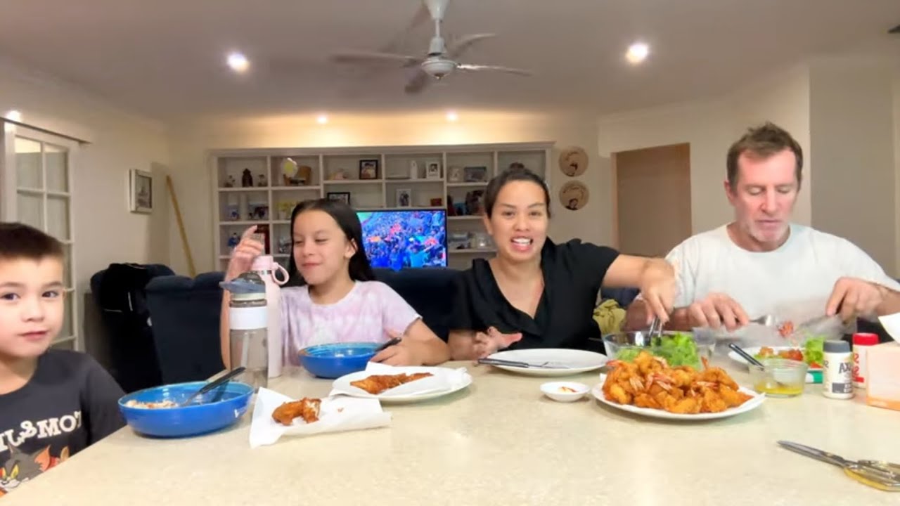546☘️XANH MƯỢT VƯỜN RAU XÀ LÁCH SAU NHÀ. LÀM TÔM VÀ CÁNH GÀ CHIÊN GIÒN CHO CẢ NHÀ ĂN TỐI