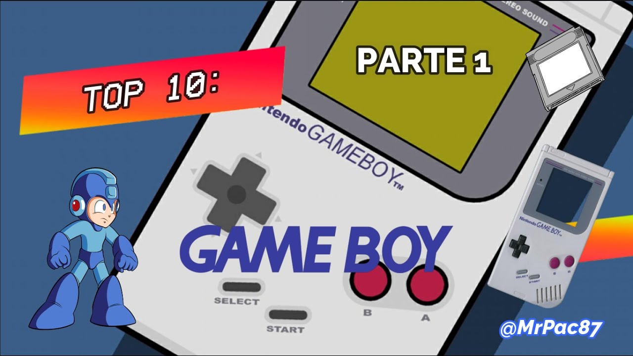 TOP 10: Mejores Juegos del Game Boy (GB) [PARTE 1] - Loquendo | @MrPac87