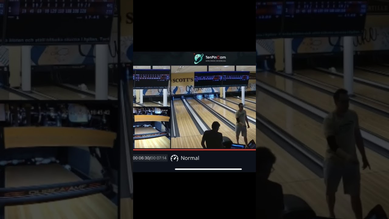 Amazing Last Frame! Triple messenger! 😏 #youtubeshorts #bowling #monday #messengermonday