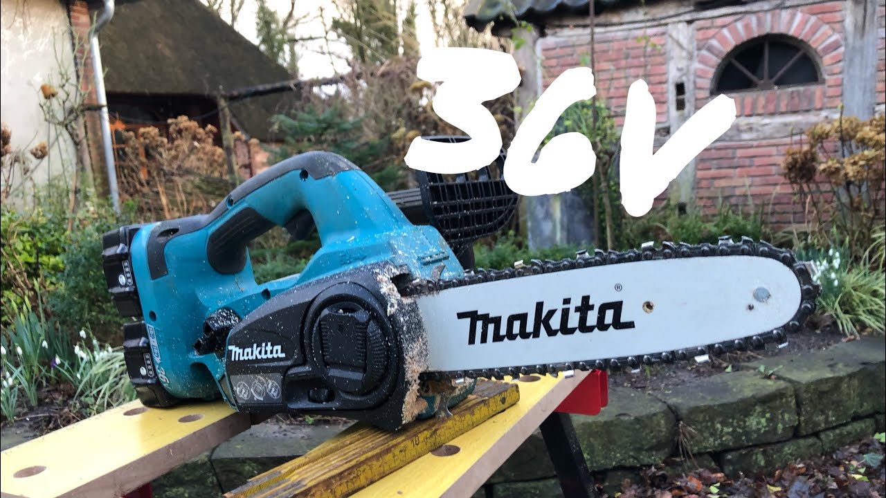 Makita DUC 252 Akku Kettensäge 36V cordless pruning saw  2x18V