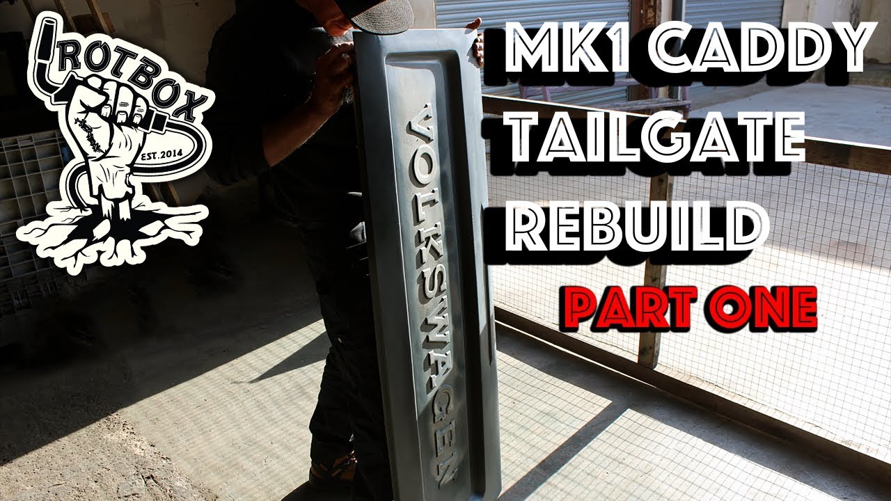 MK1 Caddy Tailgate Rebuild & Handle Delete {Time Lapse}