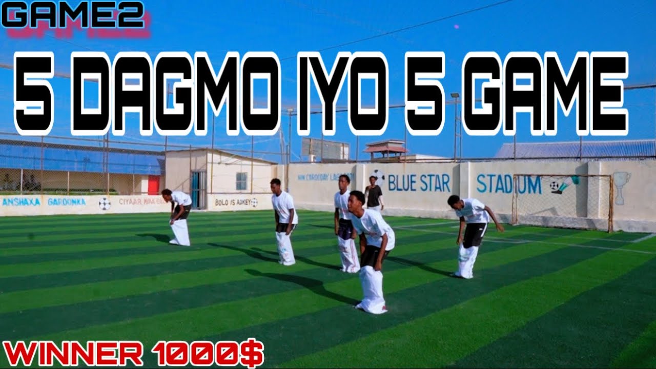 GAME 2 DAGMOOYIN AA LA FILEYNIN AYAA LA REEBAY KUN DOLLAR WEY DHAAFTE 