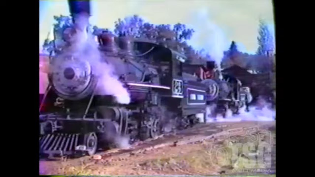 Sierra Railroad Doubleheader No  28 & No  34 VHS Tape