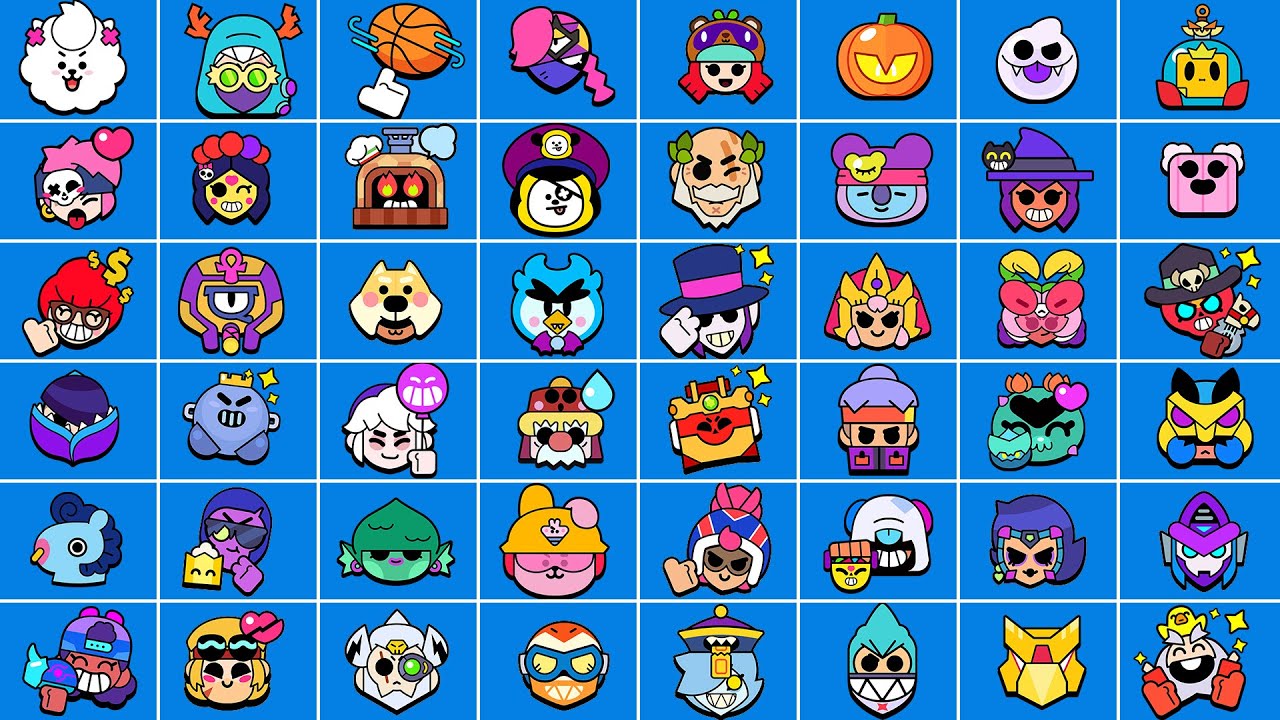 ВСЕ 912 ПИН-КОДОВ В BRAWL STARS