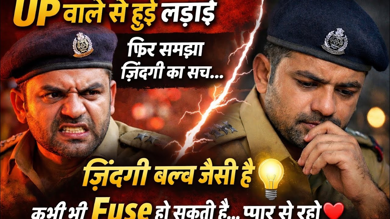 UP वाले से हुई लड़ाई 😳 ज़िंदगी बल्ब जैसी है 💡कभी भी Fuse हो सकती है… प्यार से रहो ❤️   #dailyvlog   