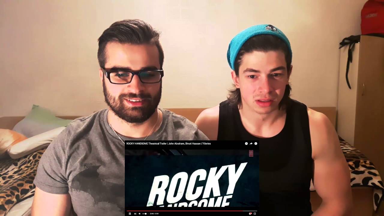 ROCKY HANDSOME Theatrical Trailer RECTION & REVIEW