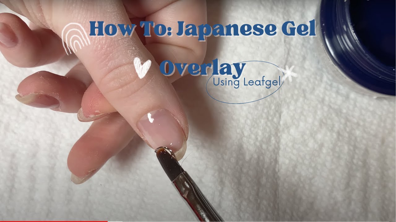 Structured Manicure with Japanese Gel/ How to Apply Potted Gel Color