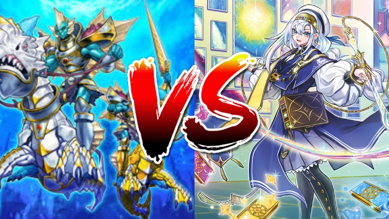 Atlantean Mermail Vs Artmage Dark Magician! Post Maze Of Muertos!