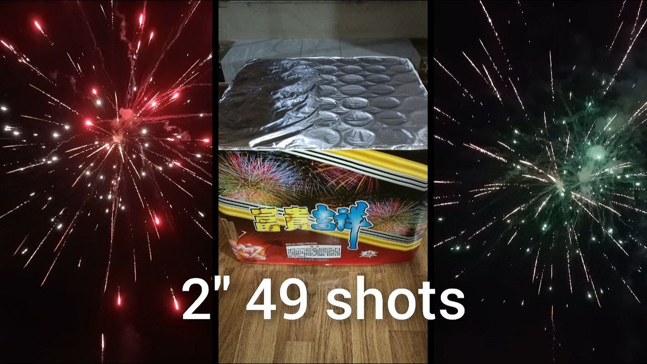 2 inch 49 shots firework cake || 2“ 49发烟花 || Chinese New Year 农历新年 2022
