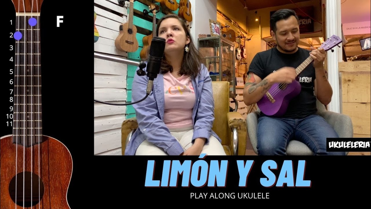 LIMÓN Y SAL ( Julieta Venegas ) Ukulele Play Along