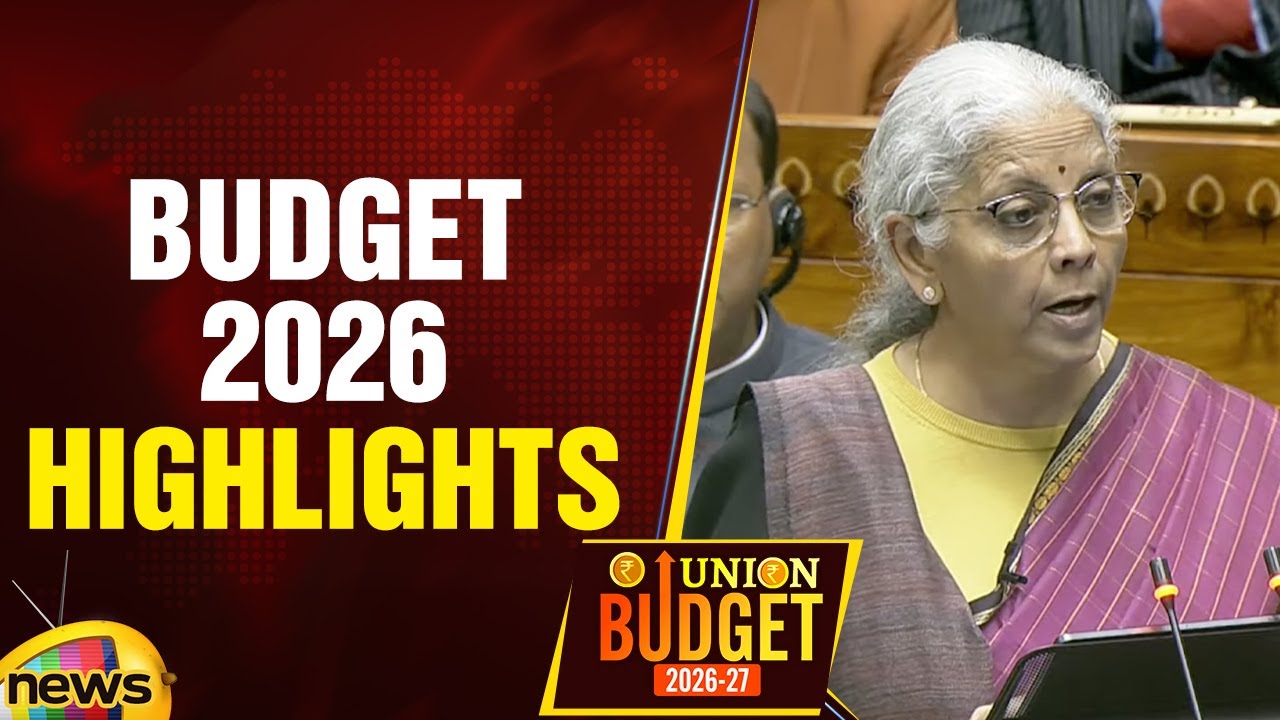 Budget 2026 Highlights | FM Nirmala Sitharaman Budget Speech | Union Budget 2026-27 | Mango News