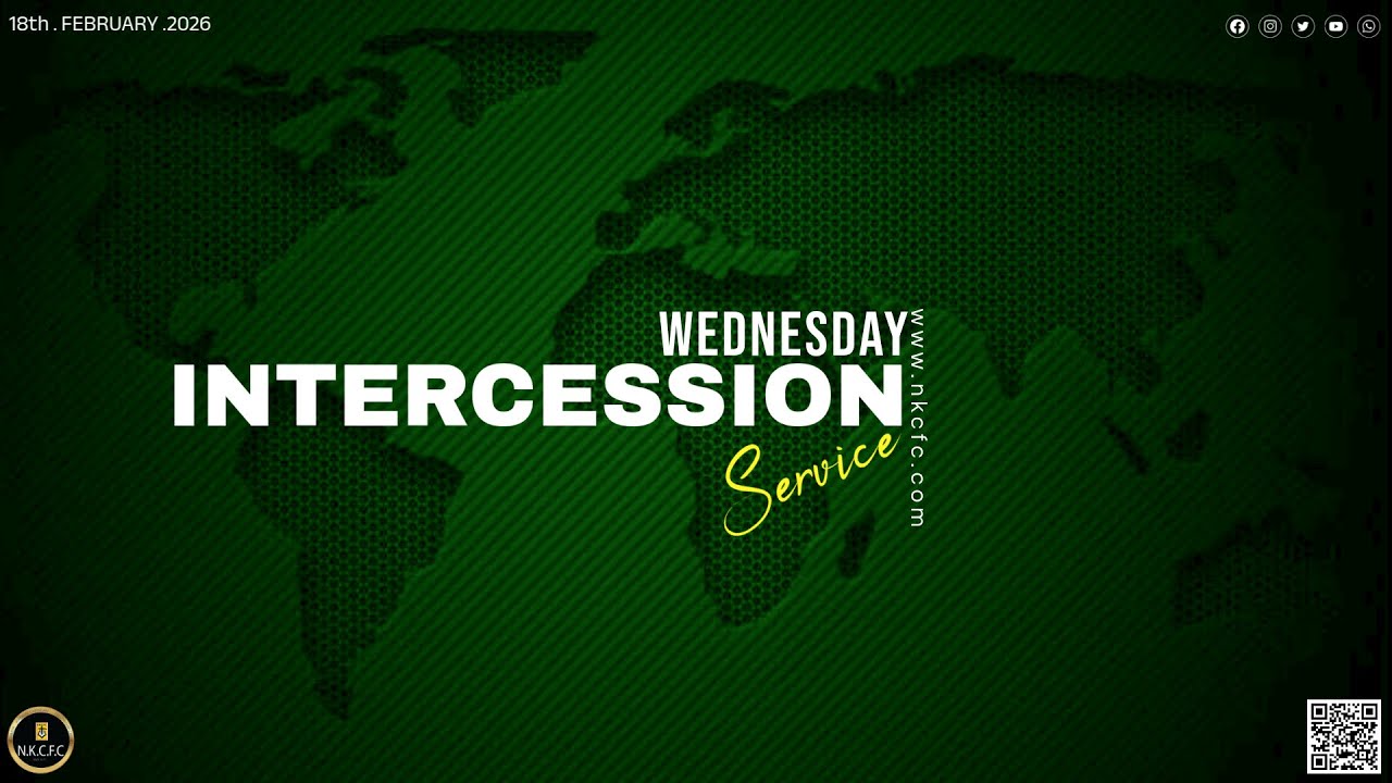WEDNESDAY INTERCESSION SERVICE WITH MINISTER BILIMUYE ELISHA @NKCFC 18TH .FEBUARY. 2026