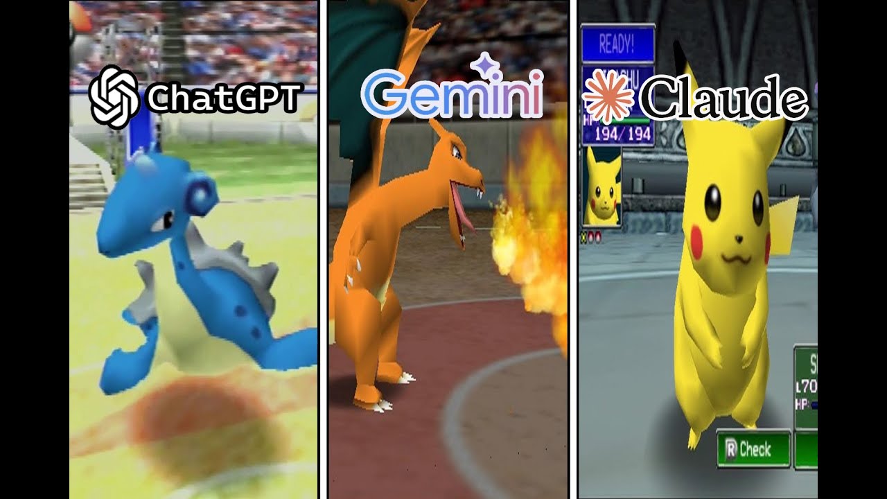 ChatGPT vs Gemini: Criando Pokemon Stadium do Zero!