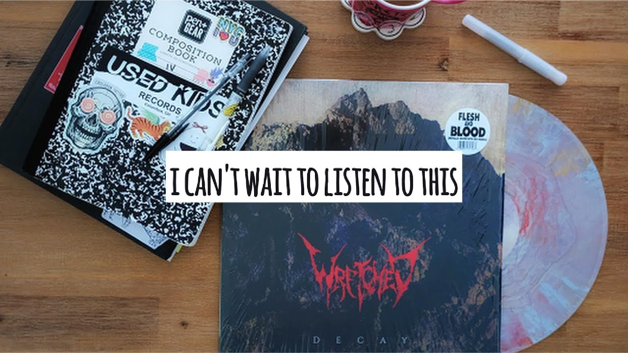 Record unboxing + junk journal chat