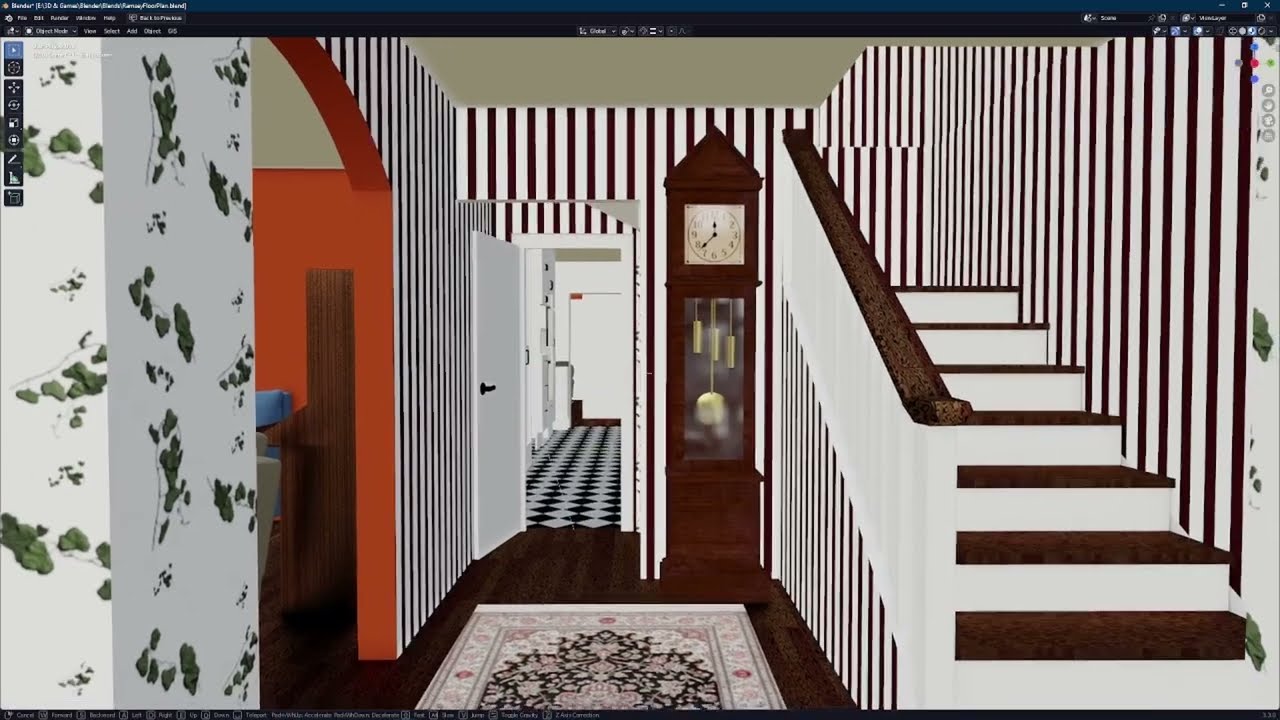JonBenet Ramsey Boulder Home 3D Walkthrough