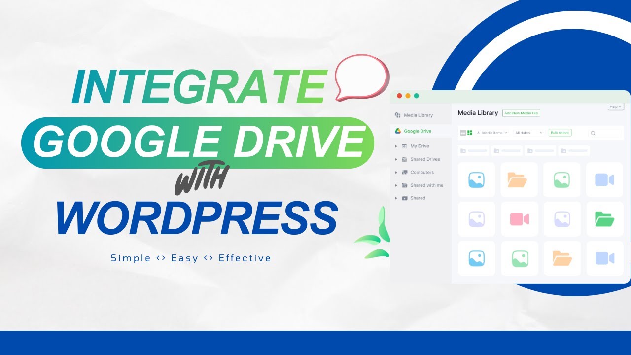 Как подключить Google Drive к вашему сайту WordPress | Комплексная интеграция с Google Drive