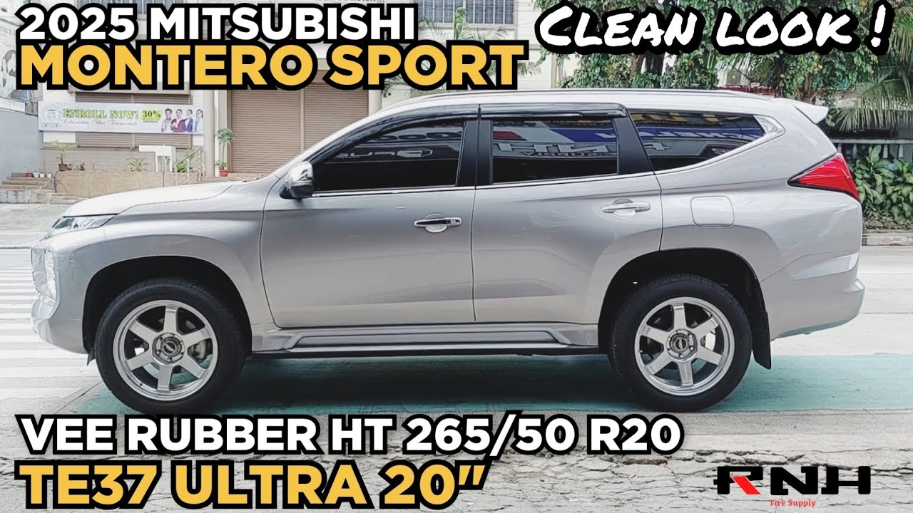 2025 Mitsubishi Montero Sport | TE37 Ultra 20" | Vee Rubber HT 265/50 R20 @ RNH Tire Supply