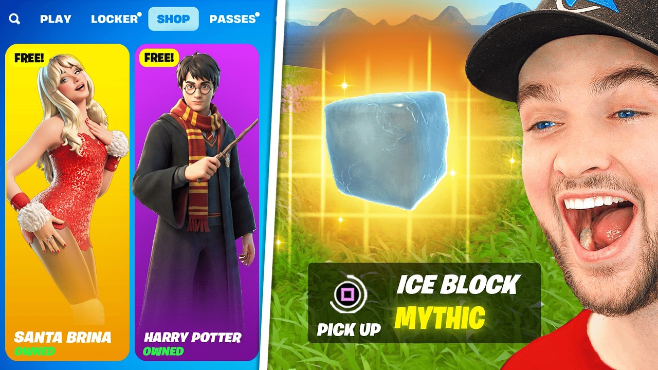 Fortnite’s *NEW Winterfest Update is CRAZY!