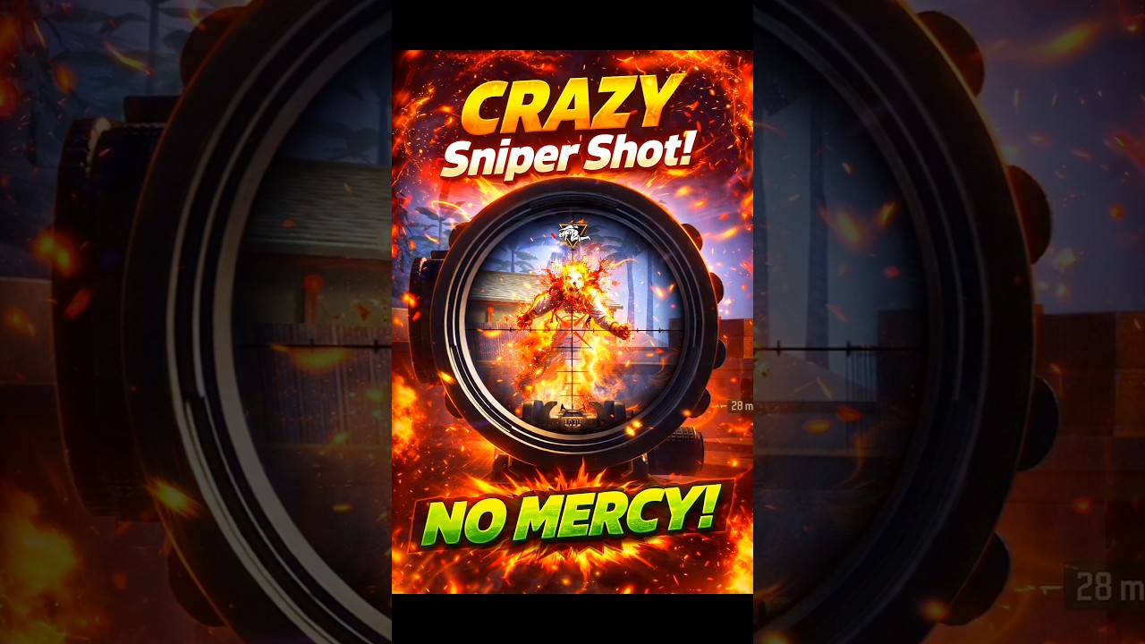 Insane AWM Headshot 💥 | Sniper Skill Level Max 🔥|