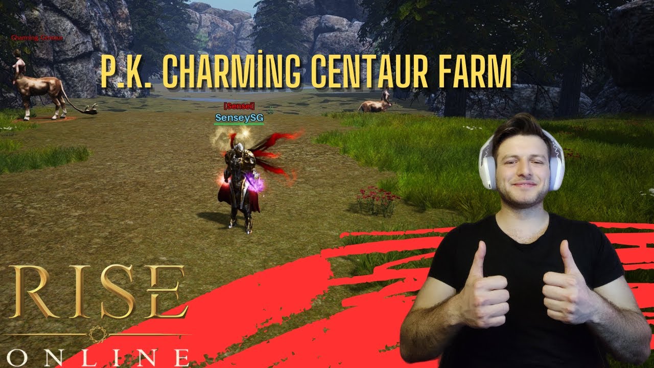 Rise Online 10 saat  Charming Centaur Farm #riseonline  #riseonlinefarm