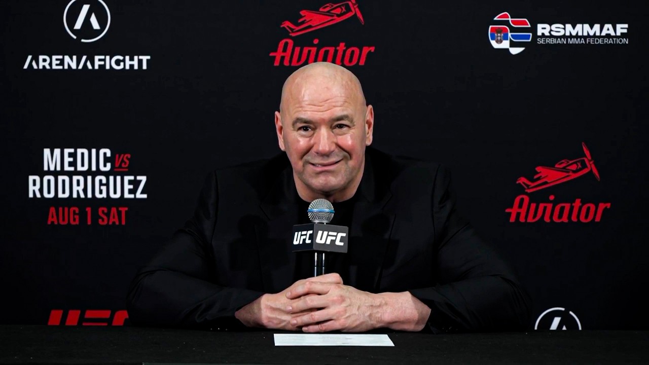 Пресс-конференция Даны Уайта после турнира | UFC Белград