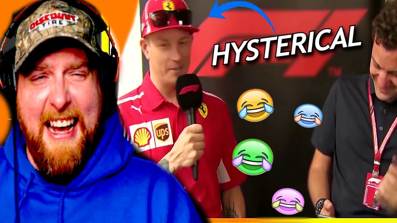 NASCAR Fan Reacts to 15 Classic Kimi Raikkonen Moments