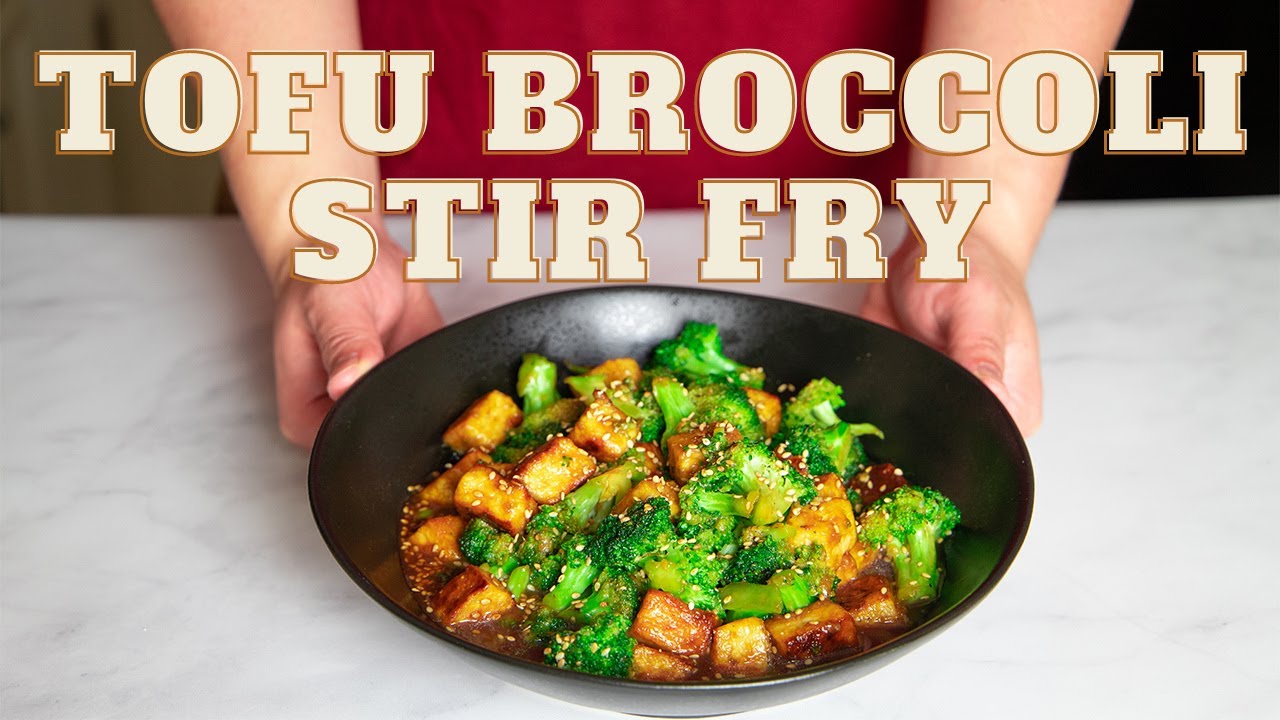 CRISPY TOFU | tofu recipes | tofu and broccoli recipe