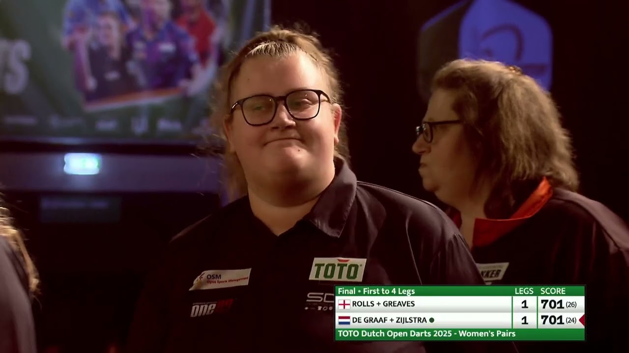 TOTO Dutch Open Darts 2025 – Финал женских пар