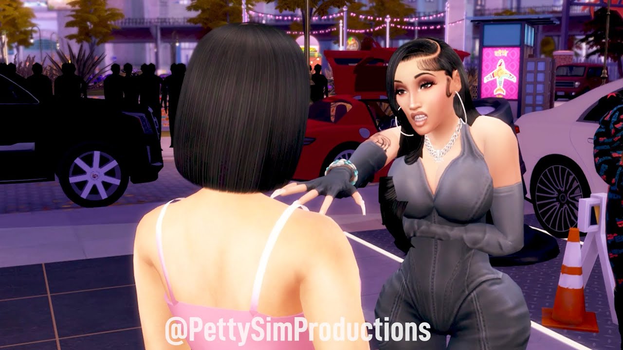 CARDI B VS NICKI MINAJ - SIMS-ВЕРСИЯ