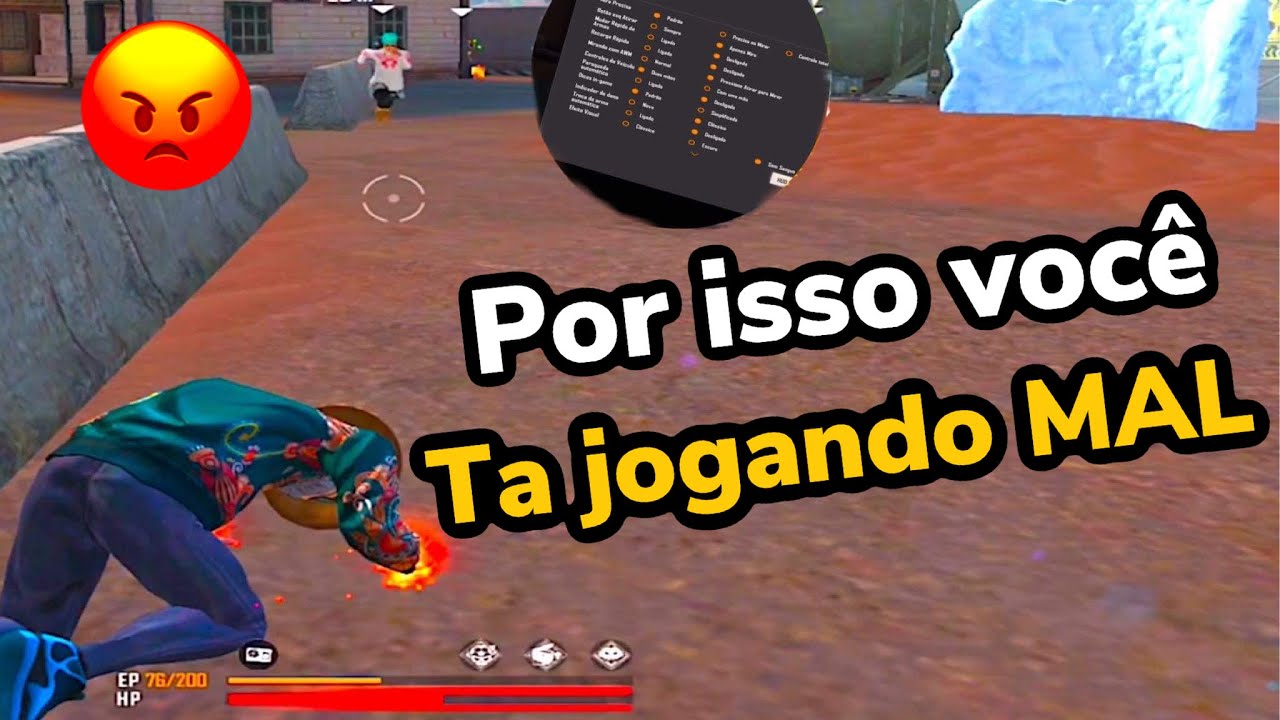 5 ERROS QUE JAMAIS PODE COMETER! Por isso joga MAL - FREEFIRE